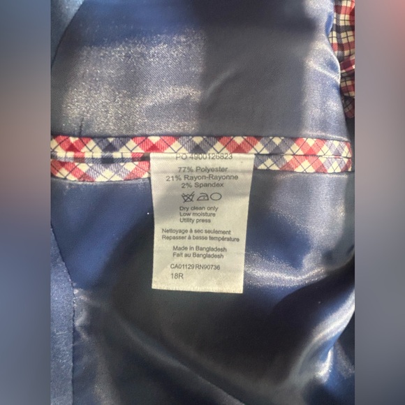 Ben Sherman Men’s Blue Blazer Size 18R NWOT - Picture 9 of 13